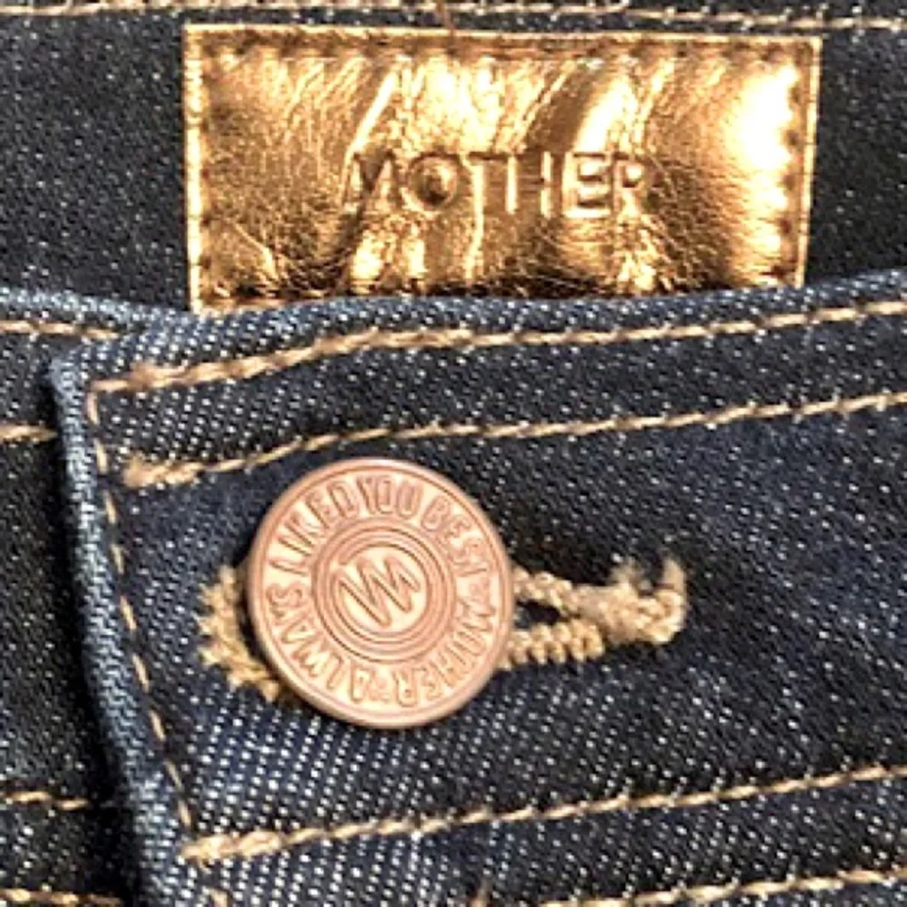 “NEW” MOTHER High-Waist Smokin Double Welt Heel Jean - Picture 8 of 11